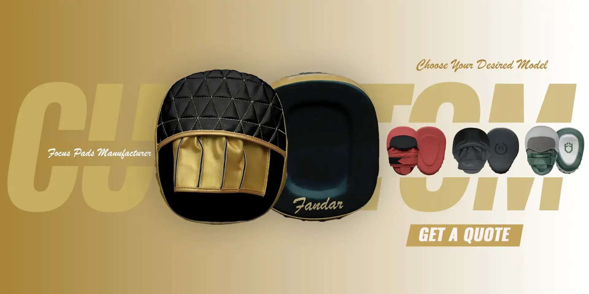 Home 3 Manufacturer & Exporter of Custom Focus Mitts