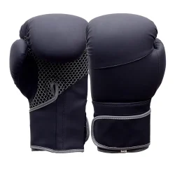 Black Grey Boxing Training Gloves