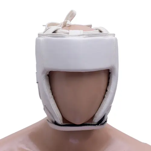 white boxing training head guard white boxing training head guard
