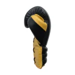 Fandar Black Lace-Up Gloves with Gold Palm - Image 6