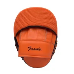 Orange Boxing Focus Mitts for Kickboxing and Muay Thai Training - Image 2