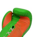 Green Orange Competition Boxing Gloves - Image 6