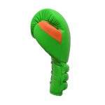 Green Orange Competition Boxing Gloves - Image 5