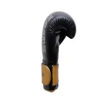 Black Gold Silver Boxing Training Gloves - Image 4