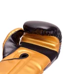 Gold and Black Skull Boxing Training Gloves - Image 7