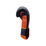 Black and Orange Boxing Training Gloves - Image 7