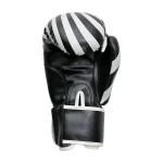 Fandar Black and White Spiral Kids Boxing Gloves - Image 3