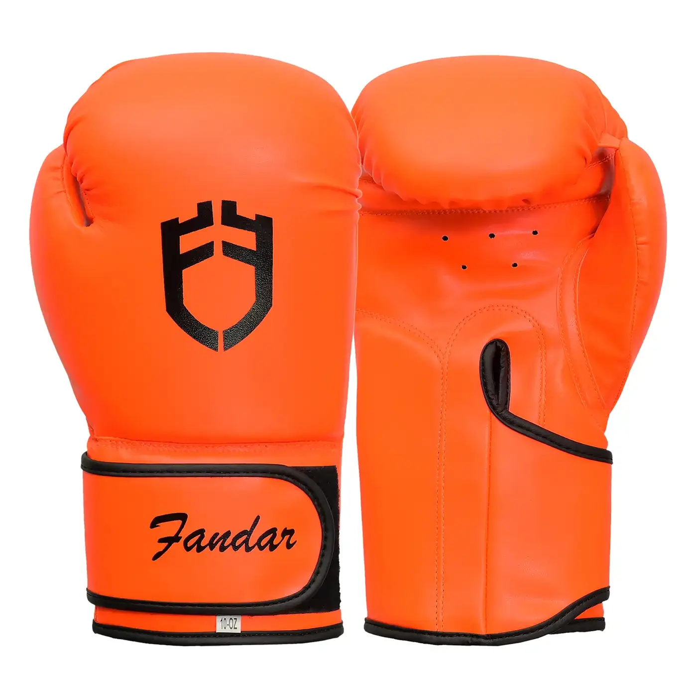 DSC_0120.webp Fandar Orange Boxing Sparring Gloves – Durable & Stylish - Image 1
