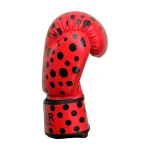 Fandar Polka Dots Kids Red Boxing Gloves - Image 5
