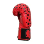 Fandar Polka Dots Kids Red Boxing Gloves - Image 6