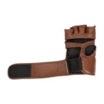 Fandar Brown Leather MMA Gloves - Image 8
