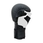 Black MMA Grappling Gloves - Image 5
