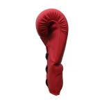 Fandar Red Matte Lace-Up Gloves - Image 5