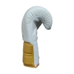 Fandar White & Gold Lace-Up Gloves - Image 5