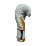 Fandar White & Gold Competition Gloves - Image 5