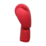 Red Matte Boxing Bag Gloves - Image 4