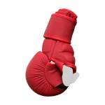 Red Matte MMA Grappling Gloves - Image 5