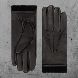Custom branded leather fashion gloves Fandar International
