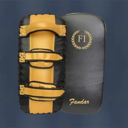 Muay Thai pads manufacturer – Premium curved Thai kick pads wholesale by Fandar International