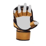 Striking Gold and Black MMA Grappling Gloves - Image 8